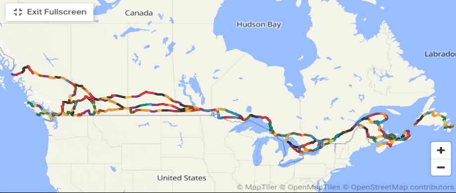 Trans Canada Bike Route - RideWithGPS Collection.png